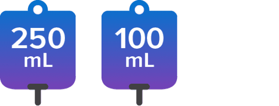 Icon of three sodium chloride infusion bags